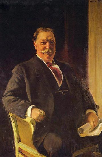 Joaquin Sorolla Y Bastida Portrait of Mr. Taft, President of the United States Spain oil painting art